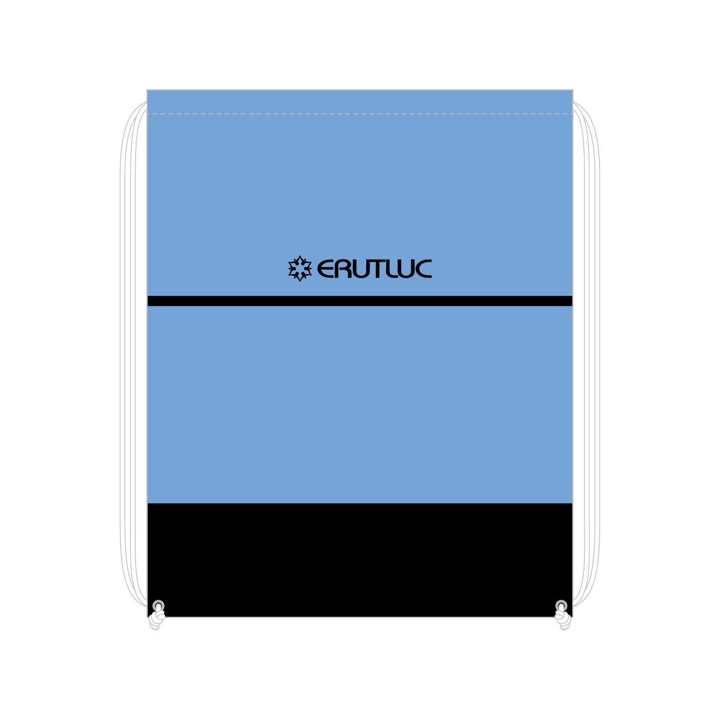 ERUTLUC ネーム入れナップサック01