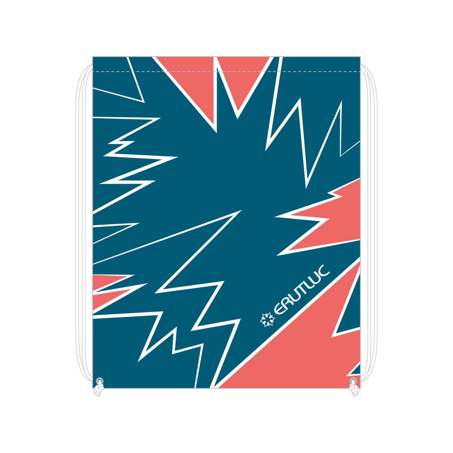 ERUTLUC ネーム入れナップサック04