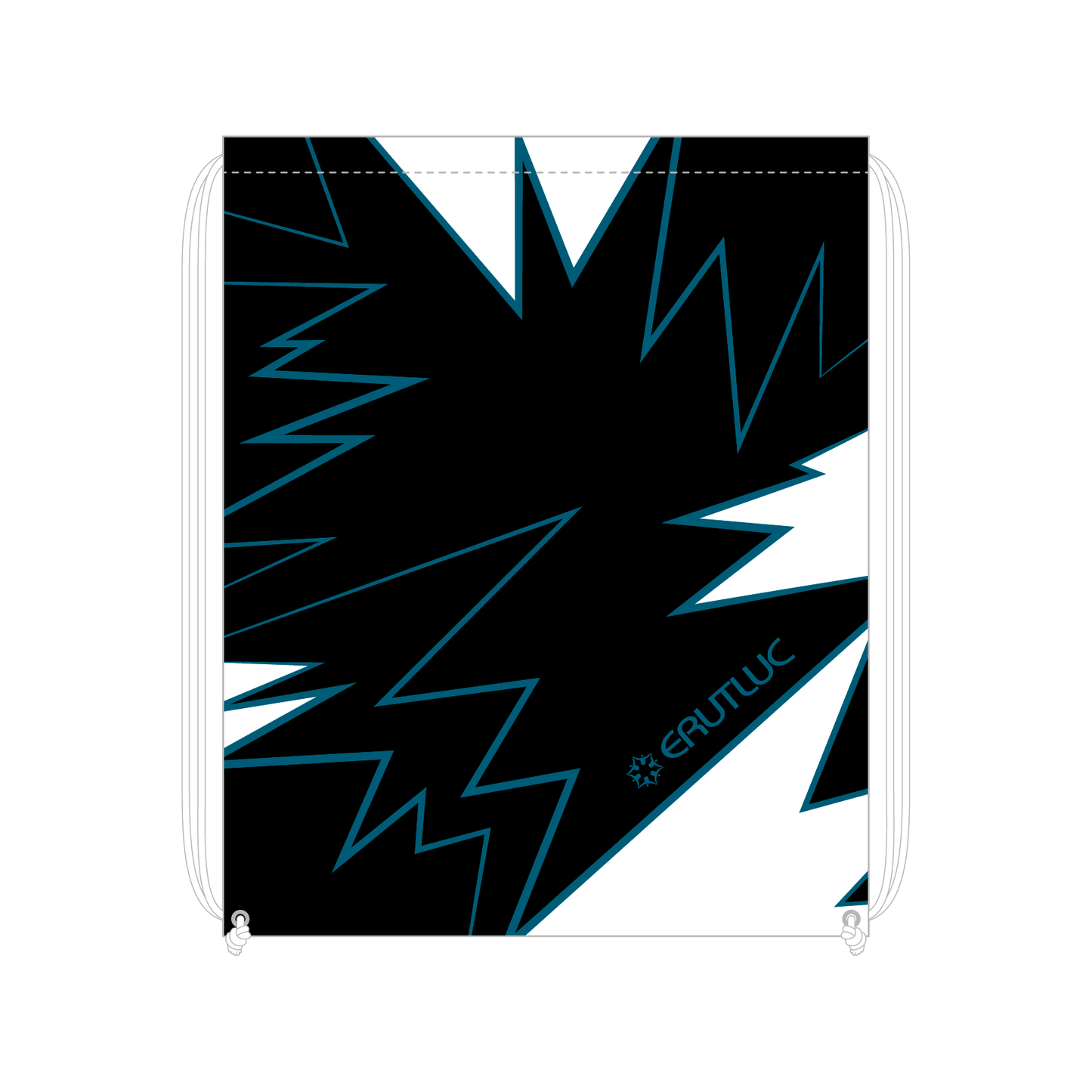 ERUTLUC ネーム入れナップサック04