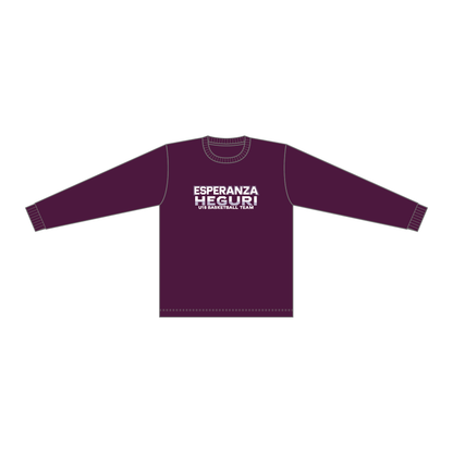 【BtoB】Esperanza HEGURI_ドライロングスリーブTシャツ／パープル