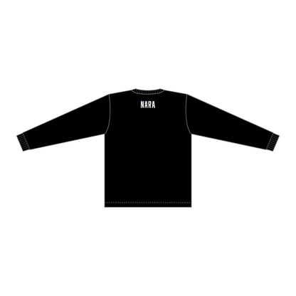 【BtoB】Esperanza HEGURI_ドライロングスリーブTシャツ(コーチ用)／ブラック