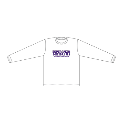 【BtoB】Esperanza HEGURI_ドライロングスリーブTシャツ／ホワイト