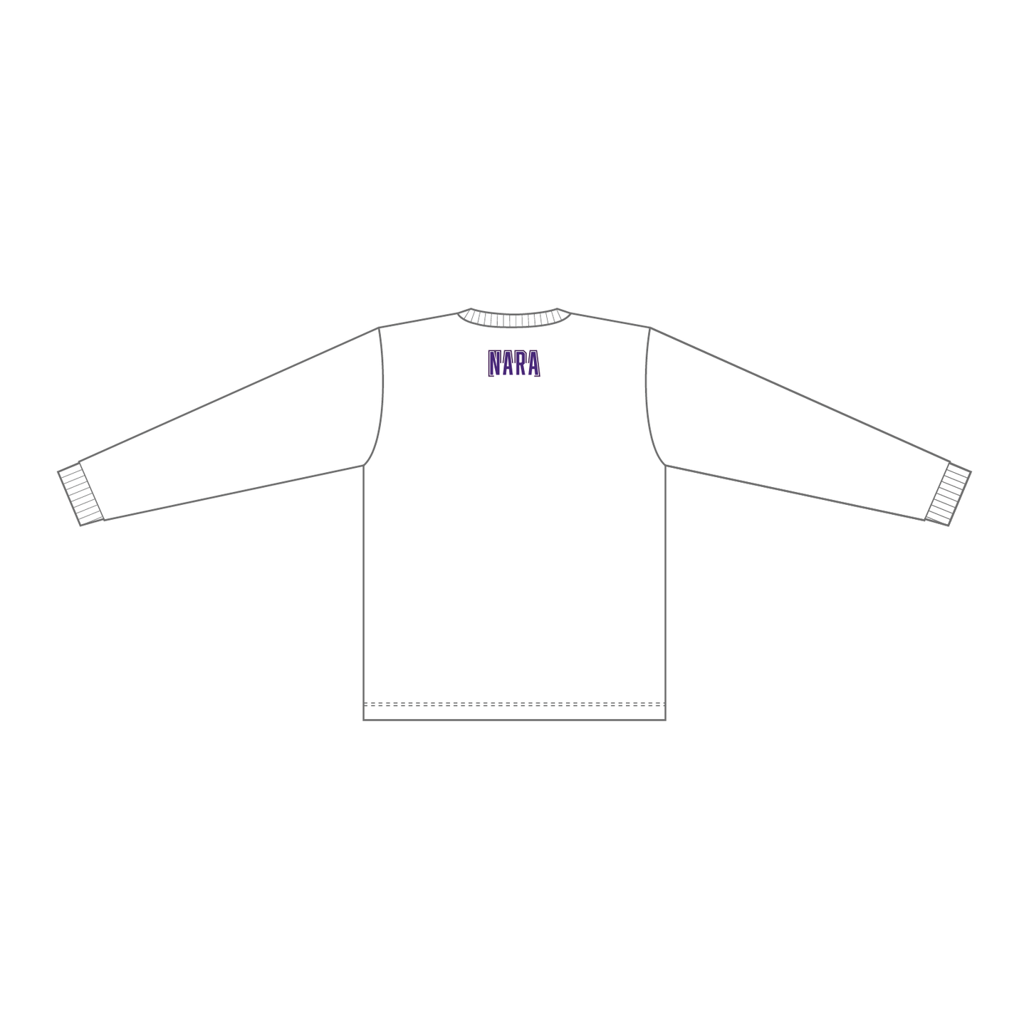 【BtoB】Esperanza HEGURI_ドライロングスリーブTシャツ／ホワイト