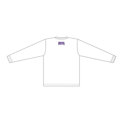 【BtoB】Esperanza HEGURI_ドライロングスリーブTシャツ／ホワイト