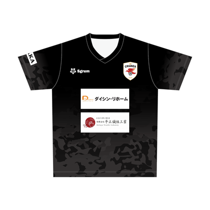 【BtoB】クリアンサ南大阪FC_スタッフ用トレーニングシャツ／ブラック