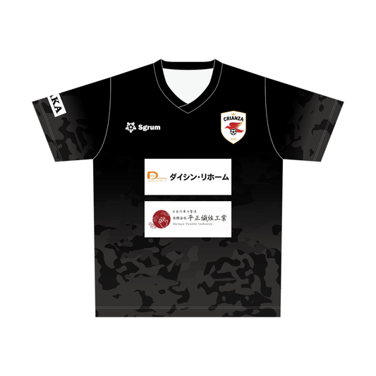 【BtoB】クリアンサ南大阪FC_スタッフ用トレーニングシャツ／ブラック