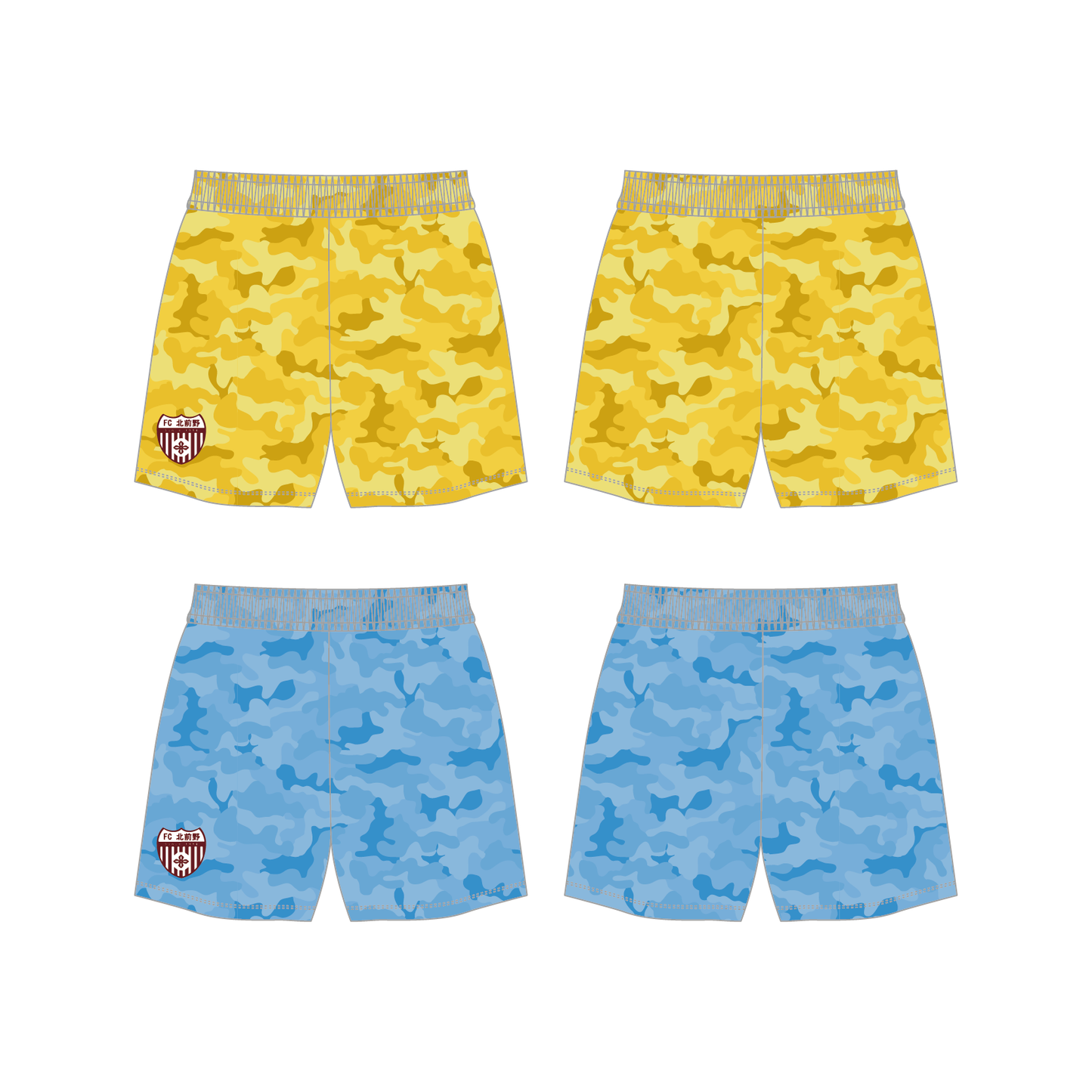 【GK用】FC北前野_リバーシブルゲームパンツ