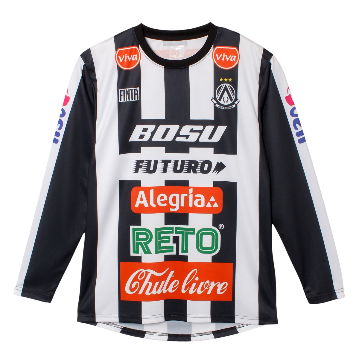 25FW フィンタ レコルダーレ 長袖 グラフィックプラシャツ FT4500