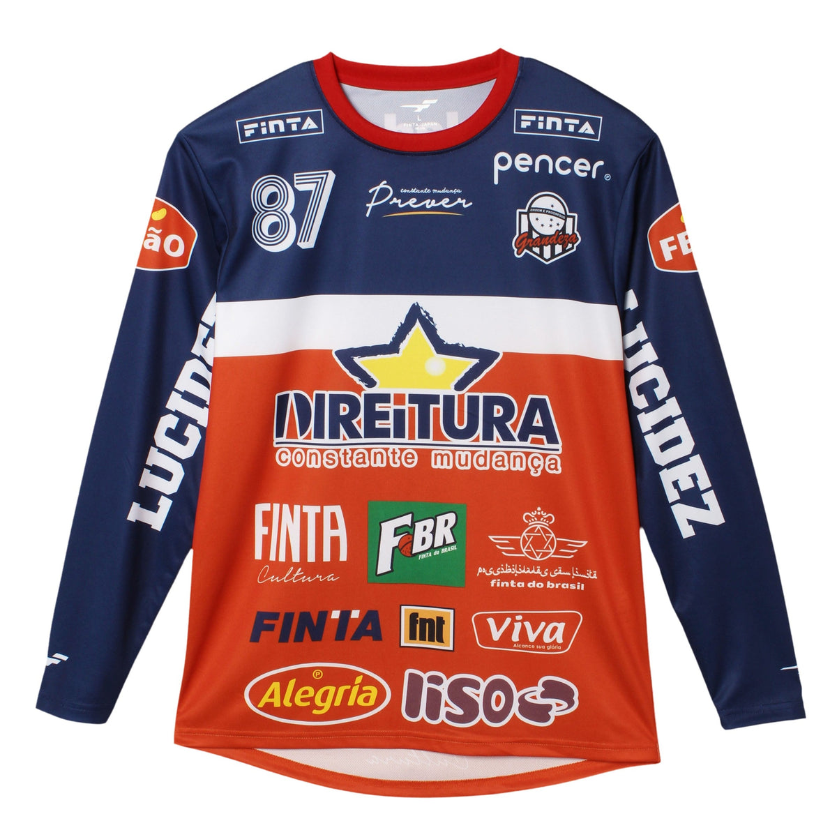25ＦＷ フィンタ ジュニア レコルダーレ 長袖 グラフィックプラシャツ FT4500J