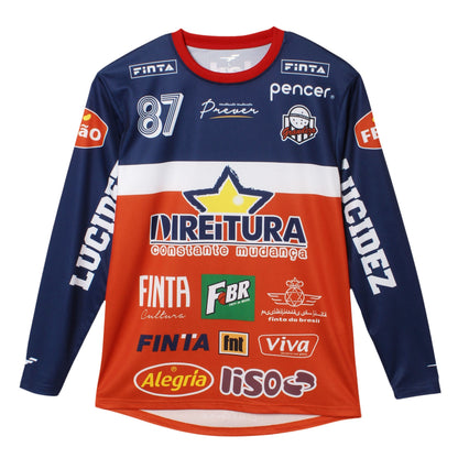 25ＦＷ フィンタ ジュニア レコルダーレ 長袖 グラフィックプラシャツ FT4500J