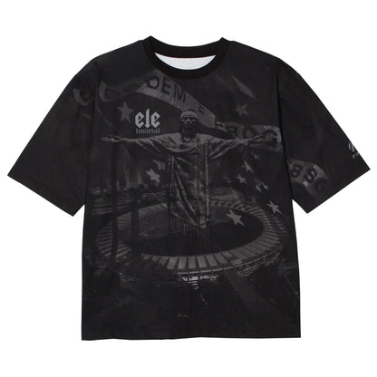 26SS フィンタ ｅｌｅ グラフィックＴシャツ（Ｊｅｓｕｓ Ｃｒｉｓｔｏ） FT4610