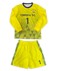 富岡サッカークラブ様 富岡サッカークラブ_ゲームウェア(GK_黄）