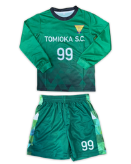 富岡サッカークラブ様 富岡サッカークラブ_ゲームウェア(GK_緑）