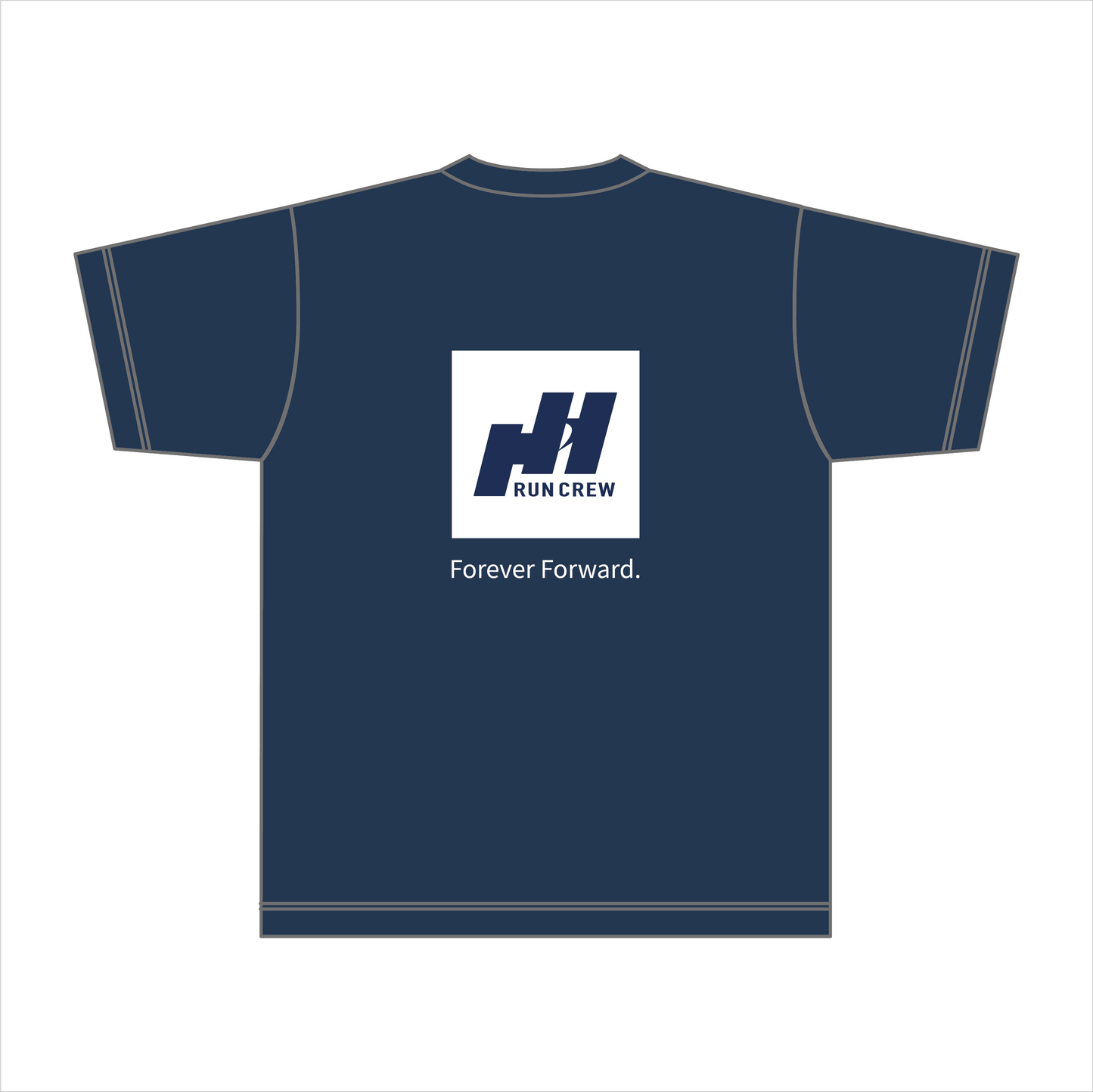 【BtoB】Hino_Hachi Run Crew_ドライTシャツ