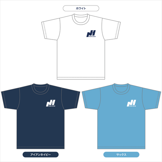 【BtoB】Hino_Hachi Run Crew_ドライTシャツ