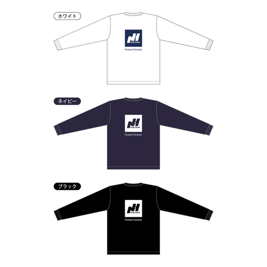 【BtoB】Hino_Hachi Run Crew_ドライ長袖Tシャツ