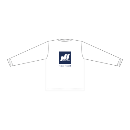 【BtoB】Hino_Hachi Run Crew_ドライ長袖Tシャツ