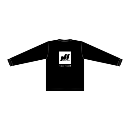 【BtoB】Hino_Hachi Run Crew_ドライ長袖Tシャツ