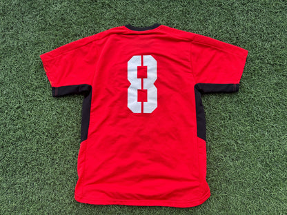 駿台学園サッカー部2025 FP シャツ 赤