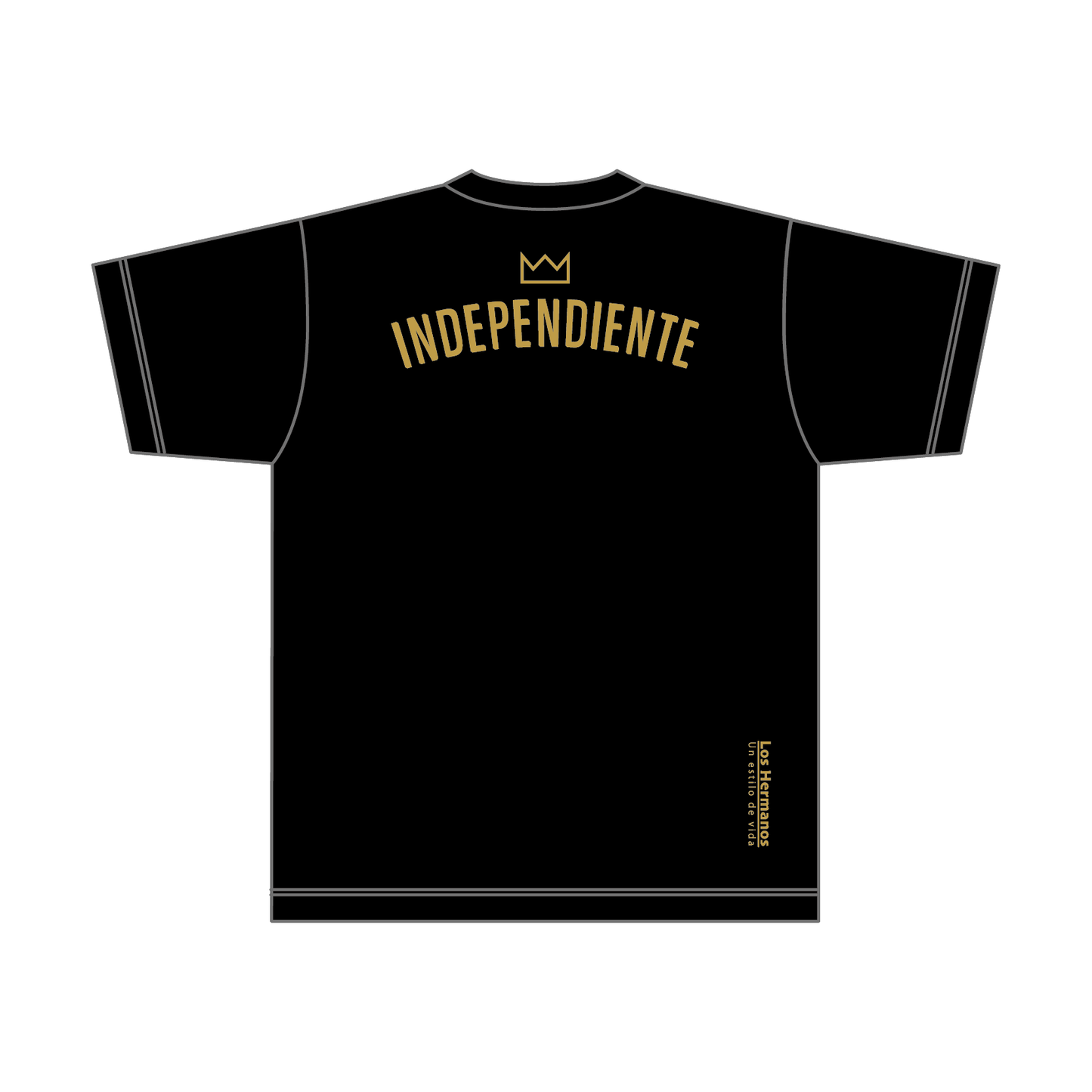 【BtoB】INDEPENDIENTE_ドライTシャツ／ネイビー×ゴールド