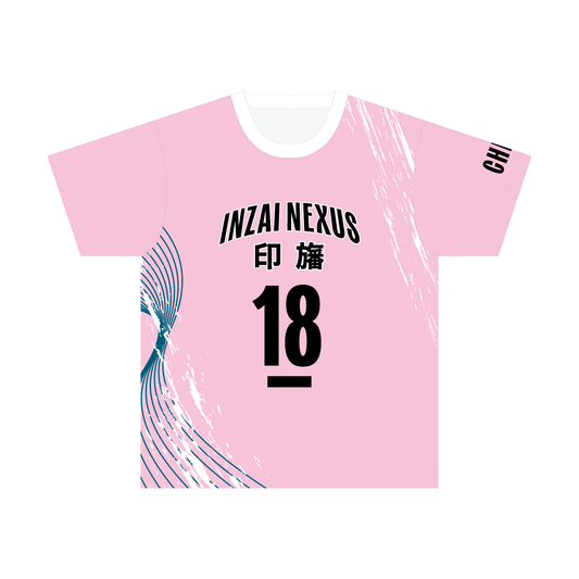 INZAI NEXUS 女子バレーゲームシャツ（印旛）