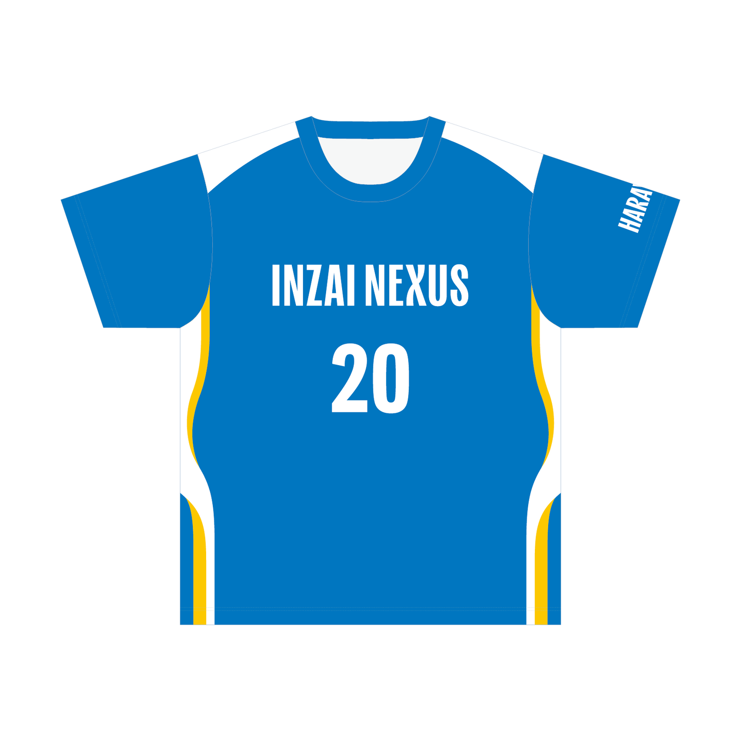 INZAI NEXUS サッカーゲームシャツ FPアウェー（原山）
