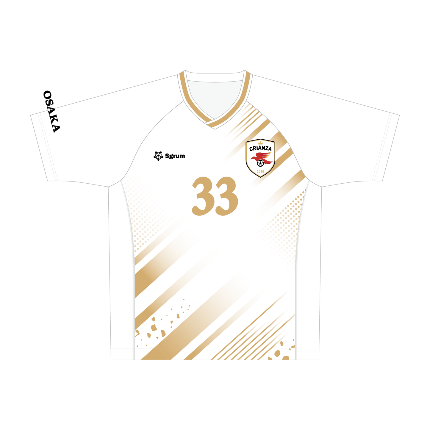 【BtoB】（全学年必須購入）クリアンサ南大阪FC_FPホームユニフォーム シャツ