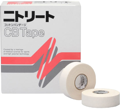 CBテープ 19ｍｍ×12ｍ 16巻 テーピング 非伸縮タイプ／二トリート