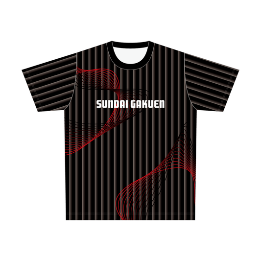 駿台学園サッカー部 フルデザインTシャツB（番号・ネームなし）