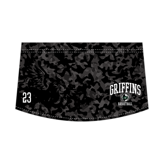 GRIFFINS 番号入りネックウォーマー／ブラック
