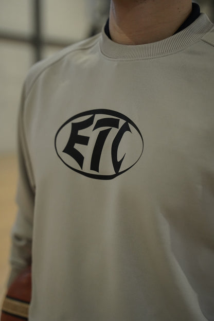 オーバルロゴ ドライスウェット