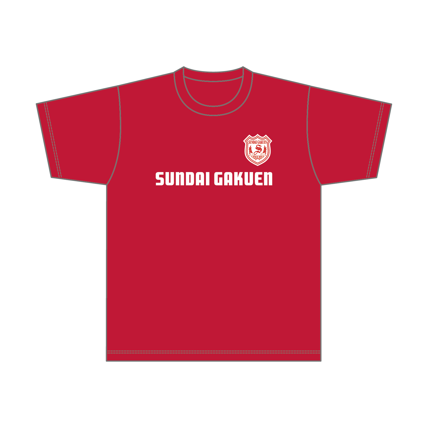 駿台学園サッカー部 プリントTシャツA