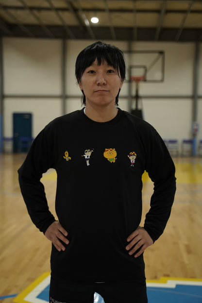 エルくんラックちゃんプリント ロンT