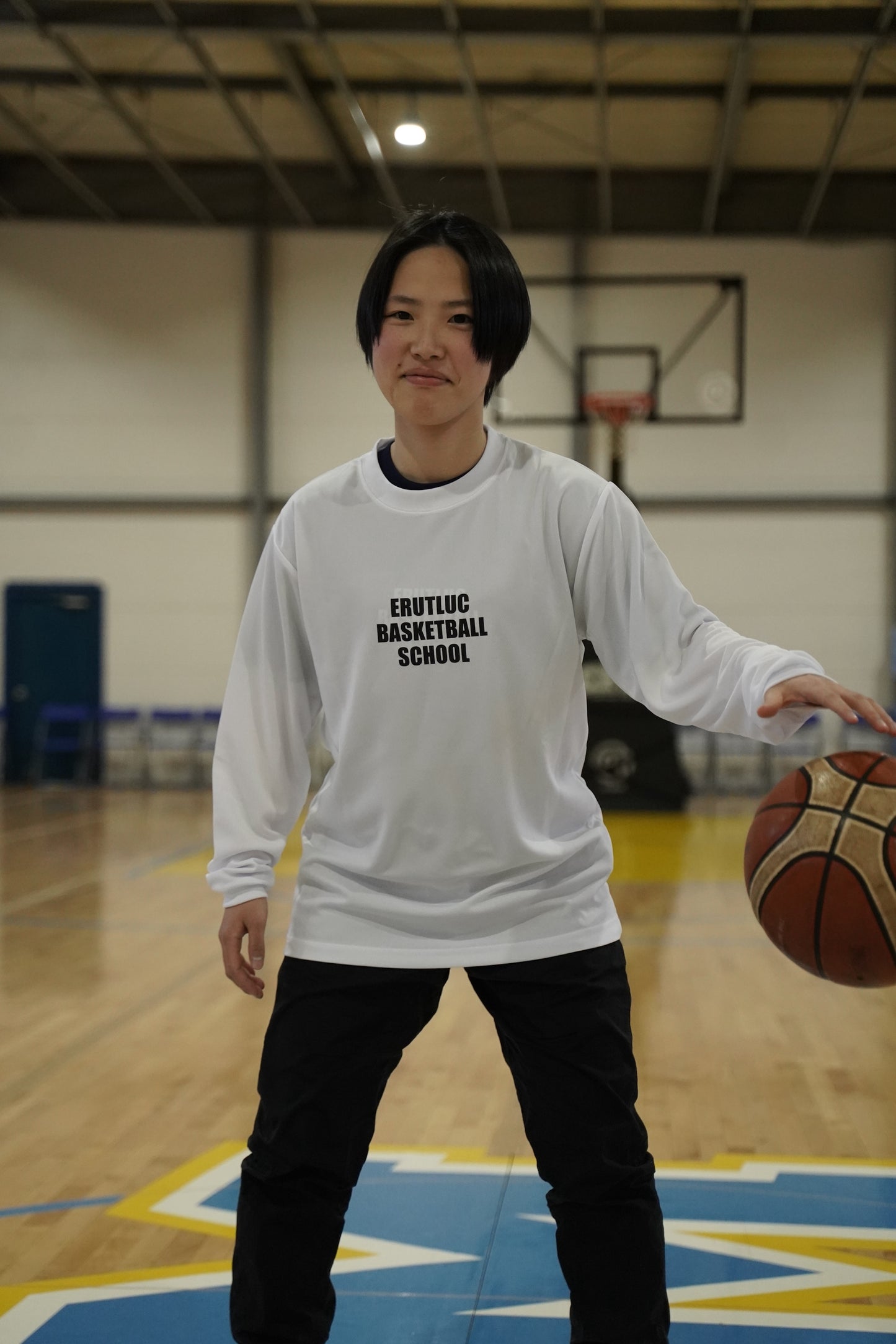SCHOOLロゴ ロングスリーブTシャツ