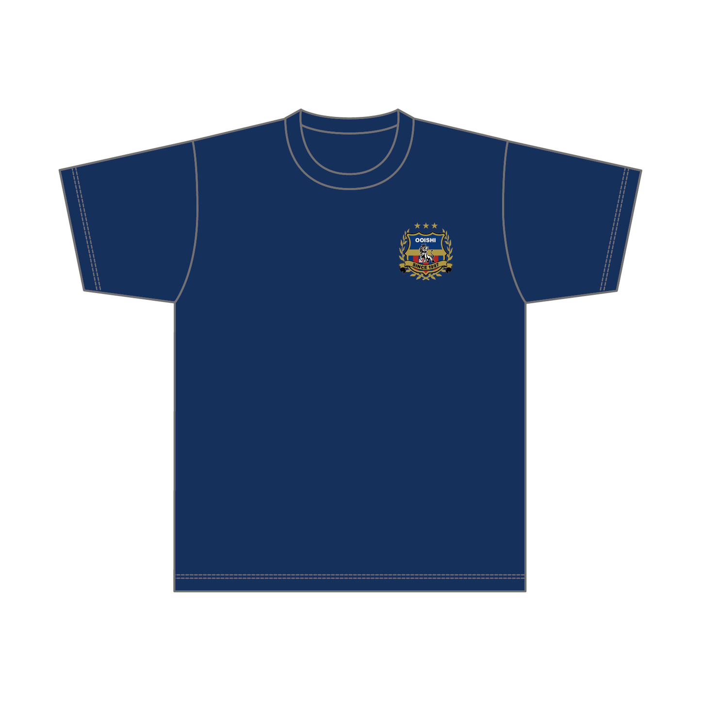 上尾大石 保護者用Tシャツ／ネイビー