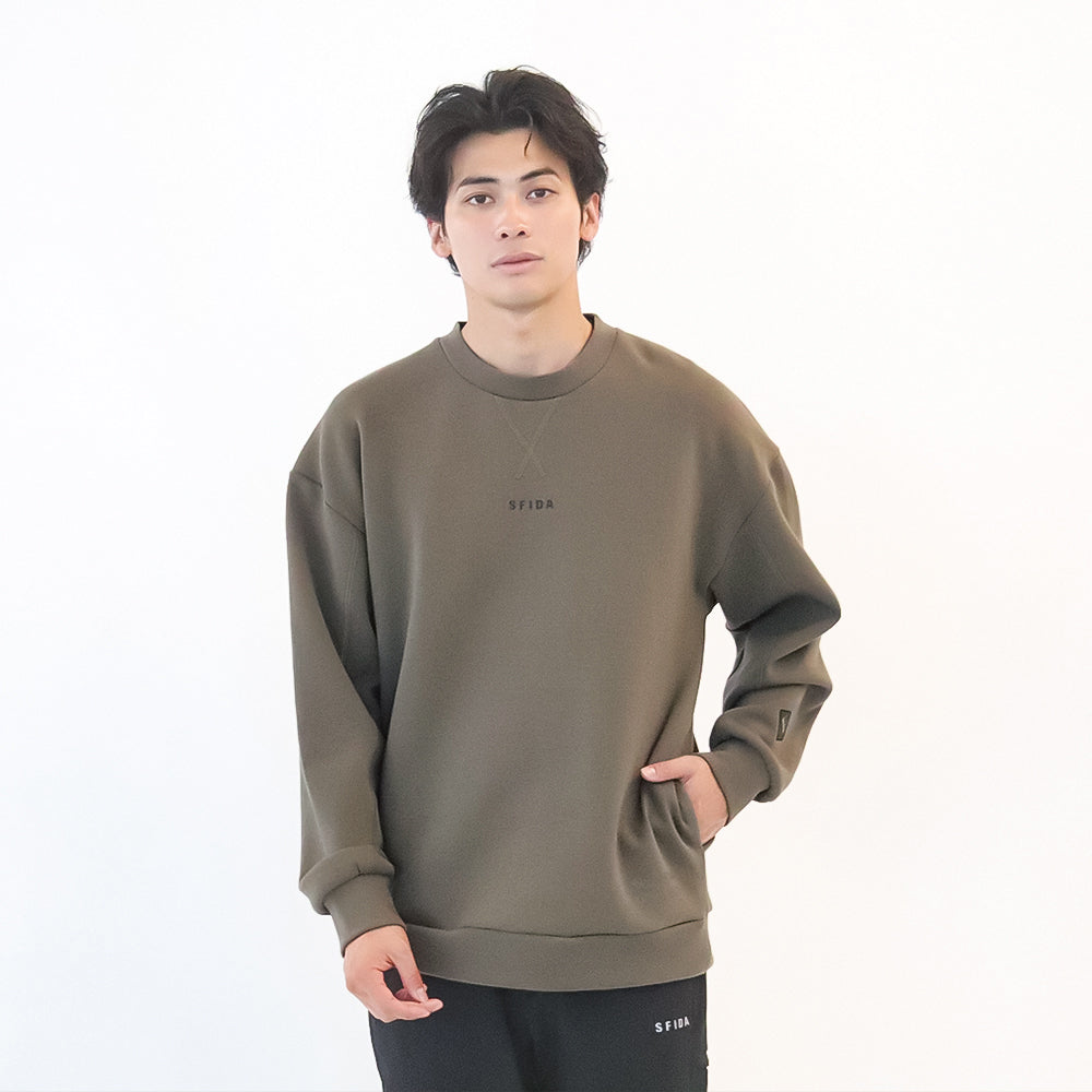 WINTER WARM T/C スウェットクルー／SFIDA（スフィーダ）