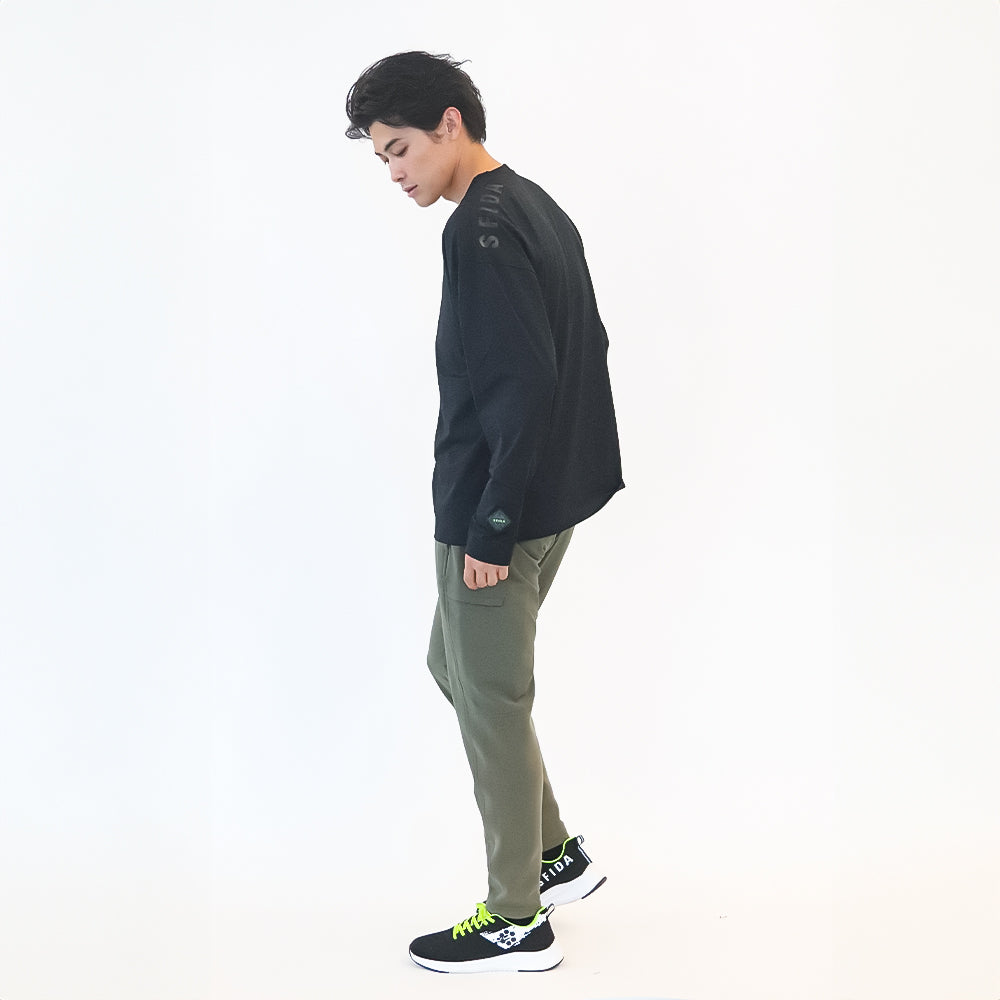 SMART DRY ソリッド長袖Tシャツ／SFIDA（スフィーダ）