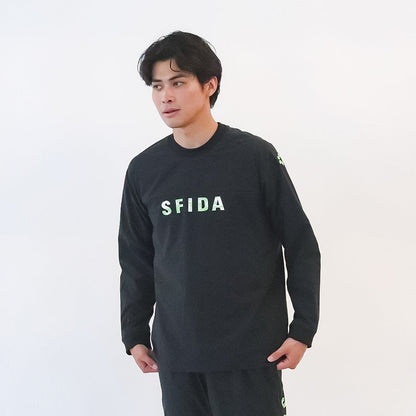 裏メッシュストレッチウインドクルートップ／SFIDA（スフィーダ）