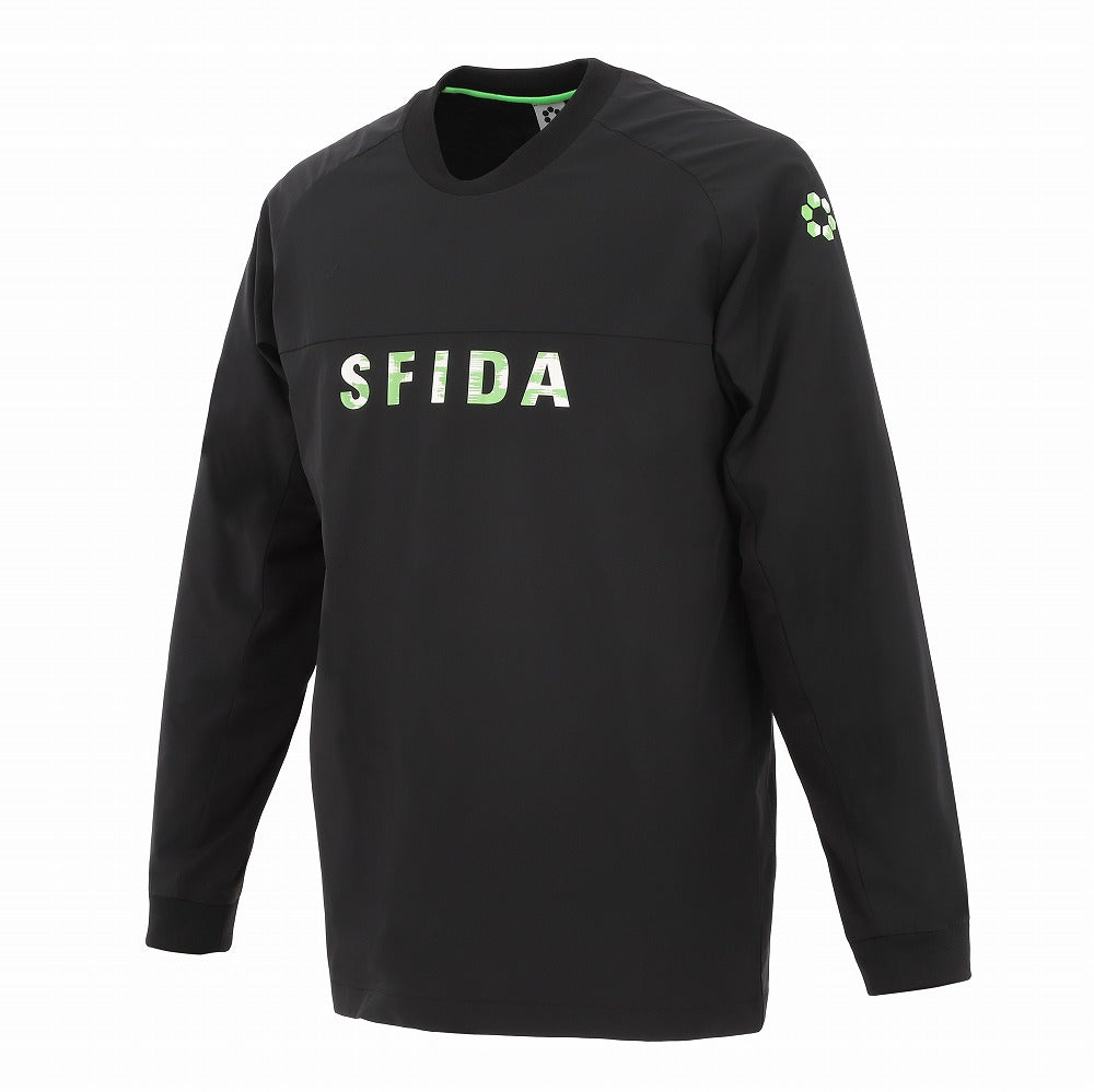裏メッシュストレッチウインドクルートップ／SFIDA（スフィーダ）