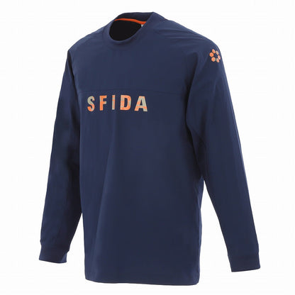 裏メッシュストレッチウインドクルートップ／SFIDA（スフィーダ）