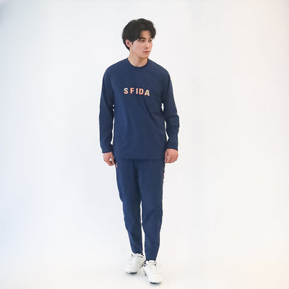 裏メッシュストレッチウインドクルートップ／SFIDA（スフィーダ）