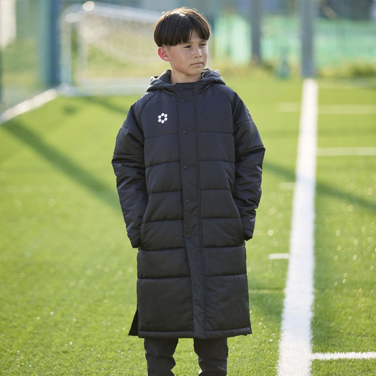 [キッズ/ジュニア]BP パデッドロングコート LINE JR／SFIDA（スフィーダ）