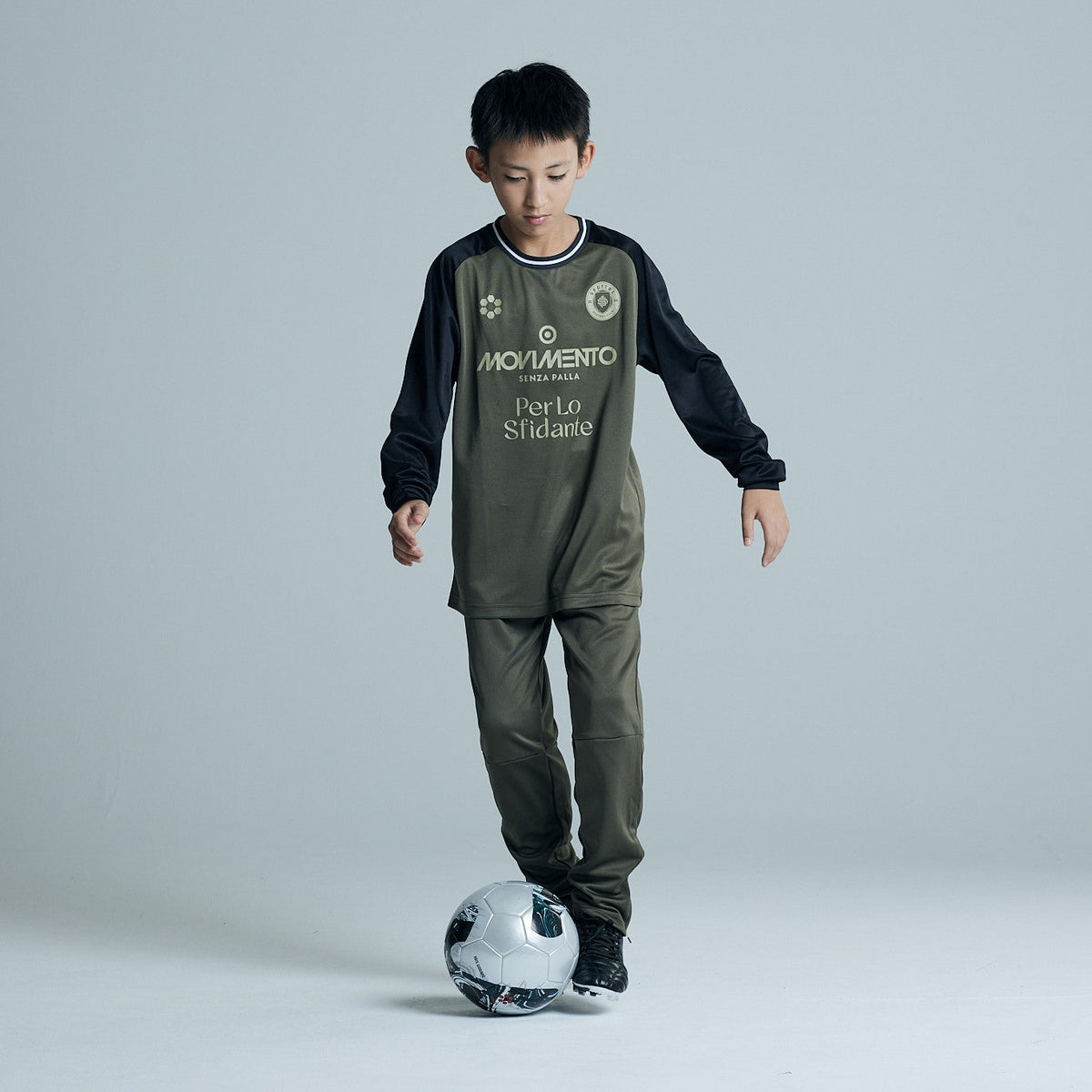 [キッズ/ジュニア]プラクティスＴシャツ L/S JR／SFIDA（スフィーダ）