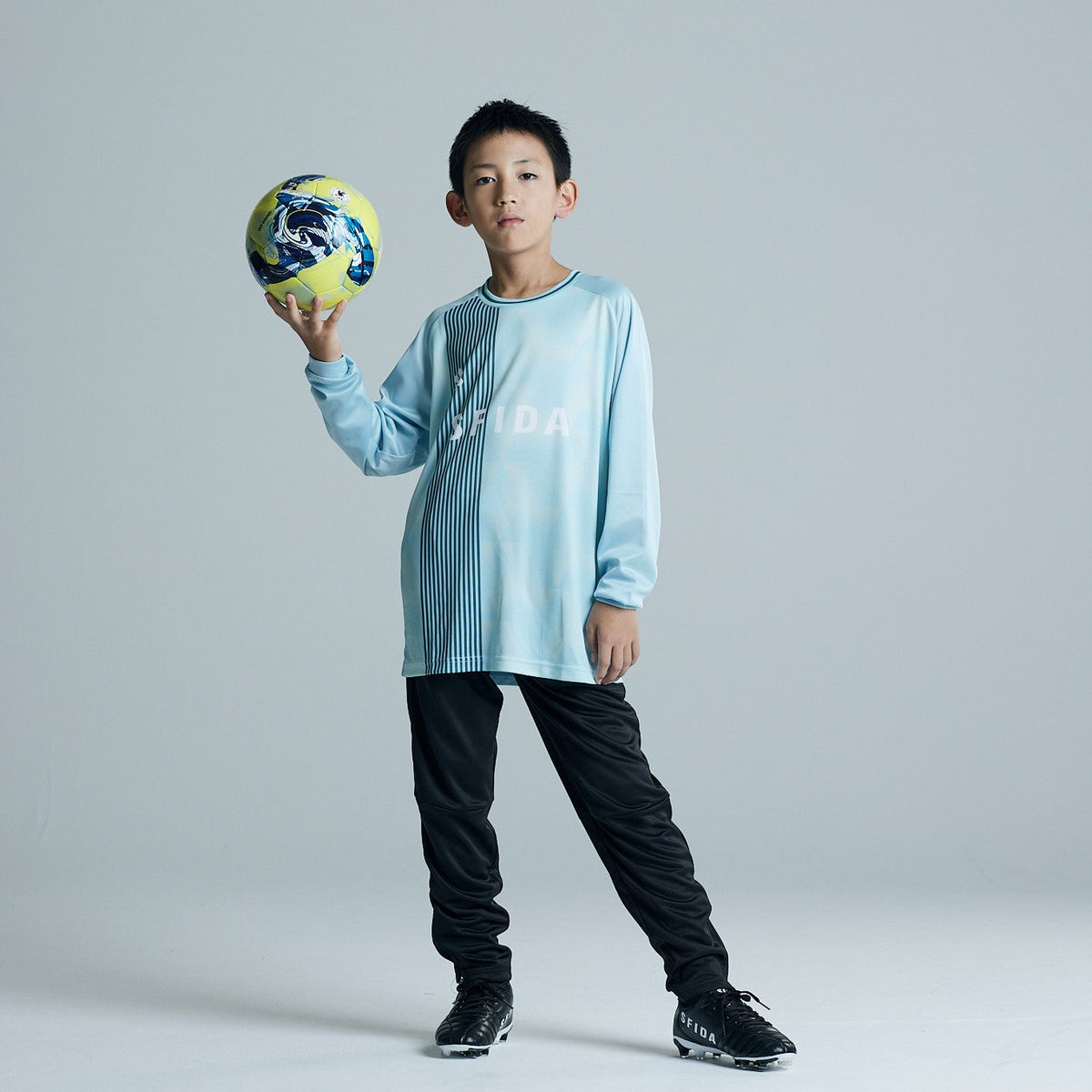 [キッズ/ジュニア]プラクティスＴシャツ L/S JR／SFIDA（スフィーダ）