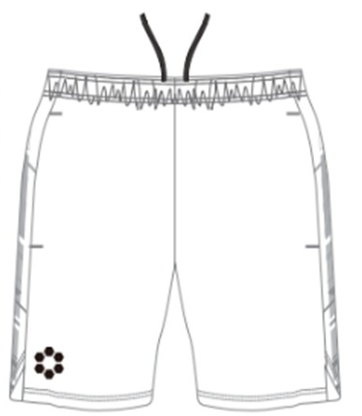 駿台学園サッカー部2026 FP パンツ 白