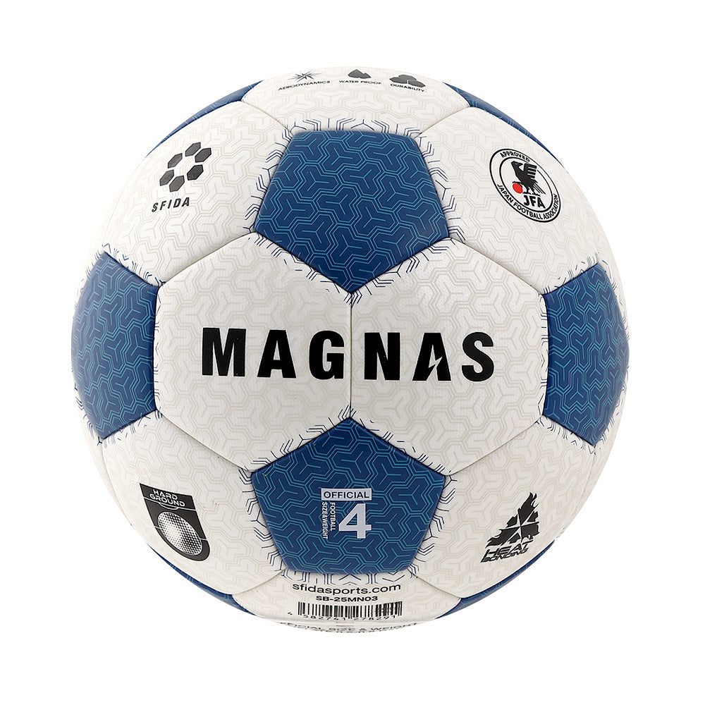 【サッカーボール】【JFA検定球】MAGNAS JR 土用 4号球／SFIDA（スフィーダ）