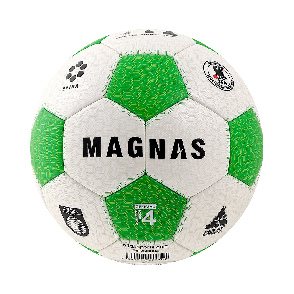 【サッカーボール】【JFA検定球】MAGNAS JR 土用 4号球／SFIDA（スフィーダ）