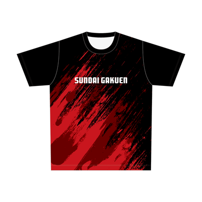 駿台学園サッカー部 フルデザインTシャツA（番号・ネームあり）