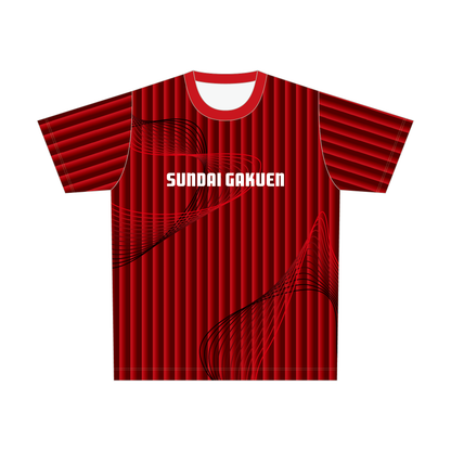 駿台学園サッカー部 フルデザインTシャツB（番号・ネームなし）