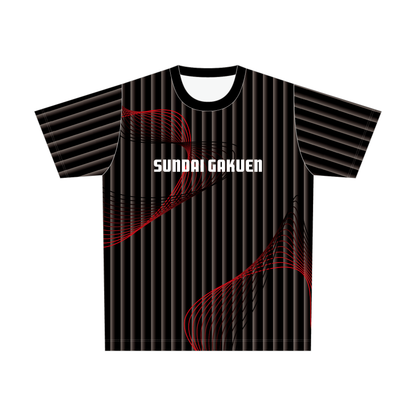 駿台学園サッカー部 フルデザインTシャツB（番号・ネームなし）